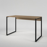 Mesa P Escritório Diretor Estilo Industrial 1 20x60 Vintage Cor Lamina dourada