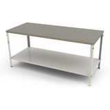 Mesa Panificação M180 Braesi Tampo Inóx 190 X 80 Padaria