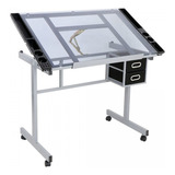 Mesa Para Desenho Em Vidro Sinoart Glass Sfe0192