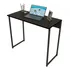 Mesa Para Home Office Inaugura Móveis Cor Preta