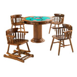 Mesa Para Jogos De Cartas Imbuia