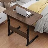 Mesa Para Notebook Computador Com Altura Ajustável Rodinhas