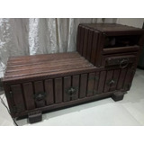 Mesa Para Telefone Antiga Madeira