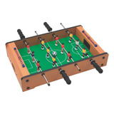 Mesa Pebolim Portátil Madeira 51cm Totó Futebol Zippy Toys