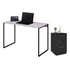 Mesa Pequena P/ Escritório Home Office + Gaveteiro Retro