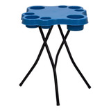 Mesa Petiscos Aperitivos Dobravel Com Porta Copo garrafa