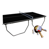 Mesa Ping Pong 15mm Mdp Oficial Black Klopf 1087 Kit 5055