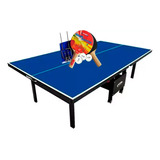 Mesa Ping Pong 18mm Mdf 1084 Klopf Kit Tênis De Mesa 5030