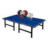 Mesa Ping Pong Mdf 15mm 1016 Klopf 2 Kits 5093 Rede 5096