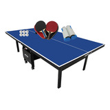 Mesa Ping Pong Mdf 18mm 1084 Klopf 2 Kits 5093 Rede 5096