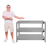 Mesa Pista Quente Estante Aquecida 3 Níveis 119x50cm