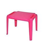 Mesa Plástica Monobloco Infantil Dona Chica- Tramontina- Rosa