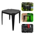 Mesa Plastica Quadrada Padrao Multiuso Bar Piscina Monobloco