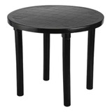 Mesa Plastica Redonda Desmontavel