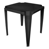 Mesa Plástico Monobloco Bar Lanchonete Jardim Quadrada
