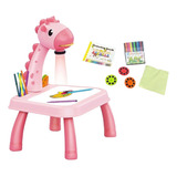 Mesa Projetora Infantil Desenho Educativa Lousa Mágica Led