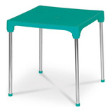 Mesa Quadrada Desmontável 70x70x72 Cm Niq