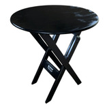 Mesa Redonda 68cm Diametro Dobravel Madeira Jantar Cozinha
