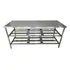 Mesa Resistente 100  Aço Inox De 1 90 X 0 70 X 0 90