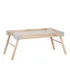 Mesa Servir Café Da Manhã Na Cama Mesinha Small Tramontina Cor Branco