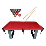Mesa Sinuca 1 80 Premium Slim Rede Preta Completa Com Bolas