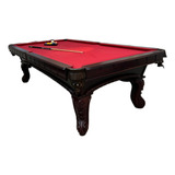 Mesa Sinuca Bilhar Profissional Snooker Madeira Maciça Luxo