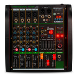 Mesa Som 4 Canais Dj Efeitos Bluetooth Display Em Led Briwax Bp 6170