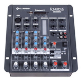 Mesa Som Pro Mixer Starmix Ll S402r Bt 4 Canal Bluetooth Usb