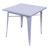 Mesa Titan Jantar Quadrada Cinza Preto Or Design 2217