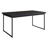 Mesa Tubular 8 Lugares Oxford 180cm Preto