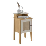 Mesa Versátil Sala Elegante E Moderna Charlotte Com 1 Porta