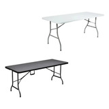 Mesa Vira Maleta C Alça Dobrável 1 80m Maxchief Cor Branco