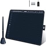 Mesas Digitalizadoras HUION HS611 Tablet De Caneta Digital De Desenho Gráfico Com De Mídia E Sensibilidade à Pressão PW500