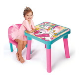 Mesinha Com Cadeira Infantil