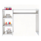 Mesinha Completa Unha Gel Em Promoção Mdf Branco