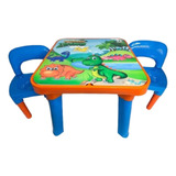 Mesinha Infantil 2 Cadeiras Com Mesa Para Criança