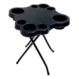 Mesinha Mesa Petisqueira Dobrável Lazer Piscina Churrascos
