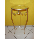 Mesinha P telefone Ferro Pingente Redondo 30cm X 70cm