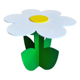 Mesinha Redonda Flor Colorida Sala Mesa Festas Aniversários