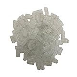 META ATACADO Kit 10 Firmas Guia 2 Cm Umbanda Candomblé Murano Cor Transparente
