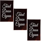 META ATACADO Kit 3 Baralhos Tarot Deusa Cigana 36 Cartas Iniciantes