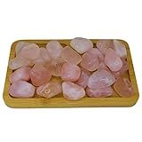 META ATACADO Quartzo Rosa Pedra Rolada 500g Semi Preciosa Pedra Do Amor