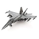 Metal Earth F-A 18 Super Hornet 3D Metal Model Kit Fascinations