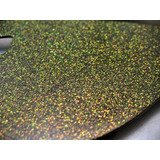 Metal Flake Dourado Holografico