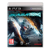 Metal Gear Rising Revengeance Ps3 Mídia