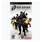 Metal Gear Solid: Portable Ops (greatest Hits) Psp Sem Juros