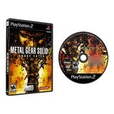 Metal Gear Solid 3 Snake Eater Playstation 2 Ps2 Patch
