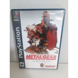 Metal Gear Solid Com Manual Ps1