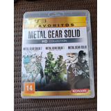 Metal Gear Solid Hd