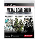 Metal Gear Solid Hd Collection Ps3 Mídia Física Seminovo